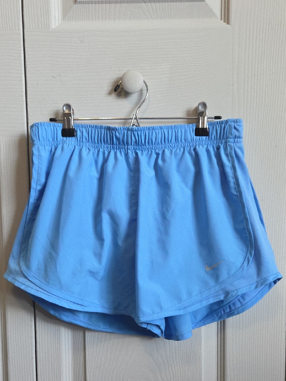 Nike Women's Sky Blue Athletic Running Shorts